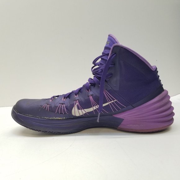 Nike Zoom Hyperdunk Violet Basketball Shoes Men's Size 16.5 | 584433-500 | VG - Picture 2 of 8